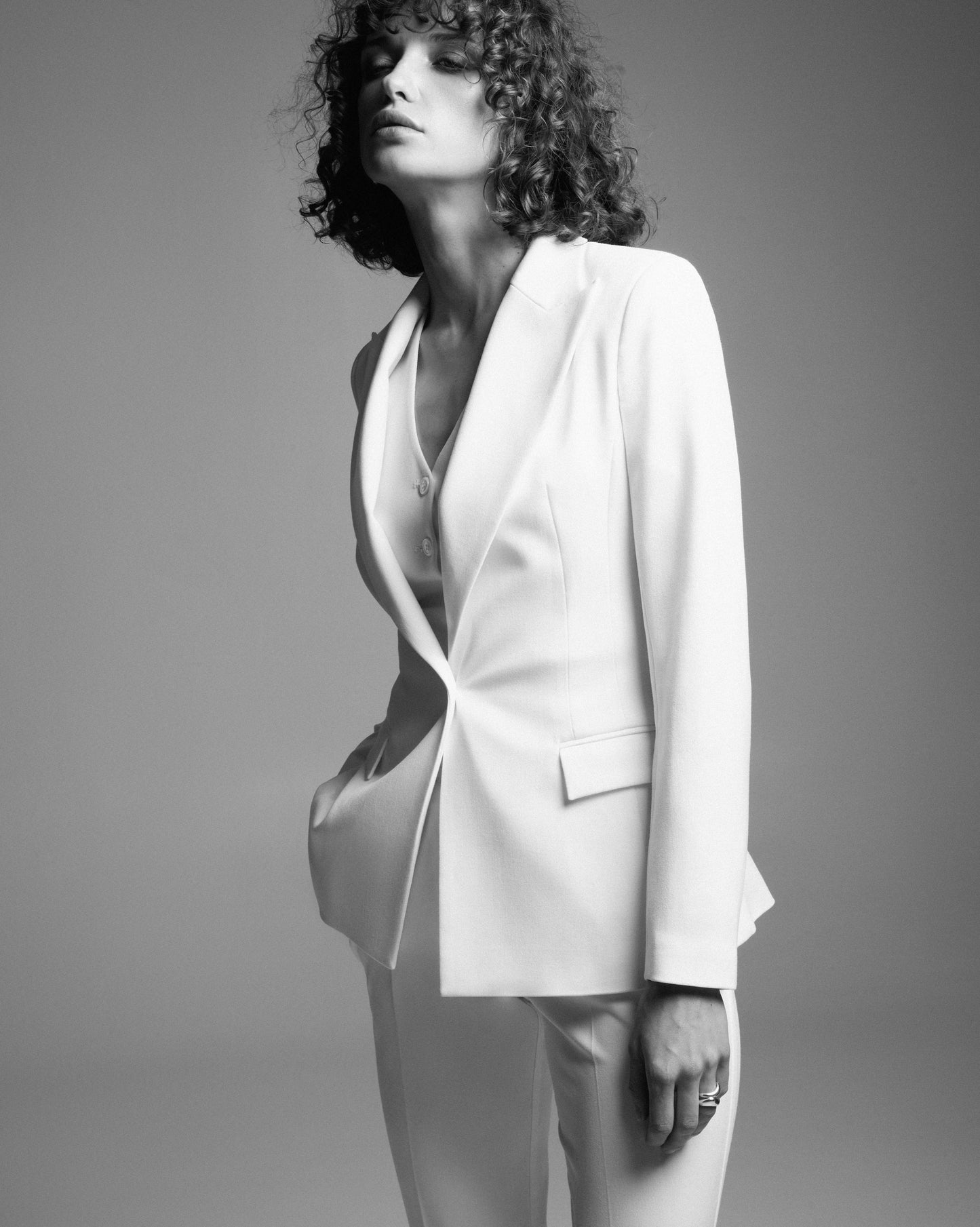 Fitted classic jacket NOVITSKA