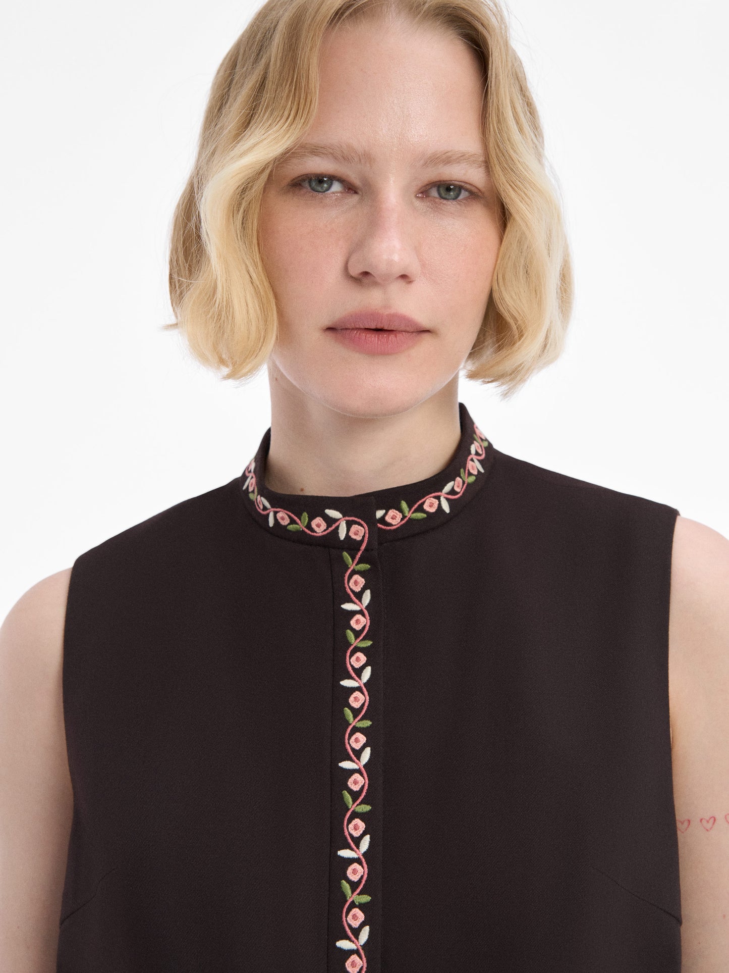 Ketiah Dark Brown Vest ETNODIM