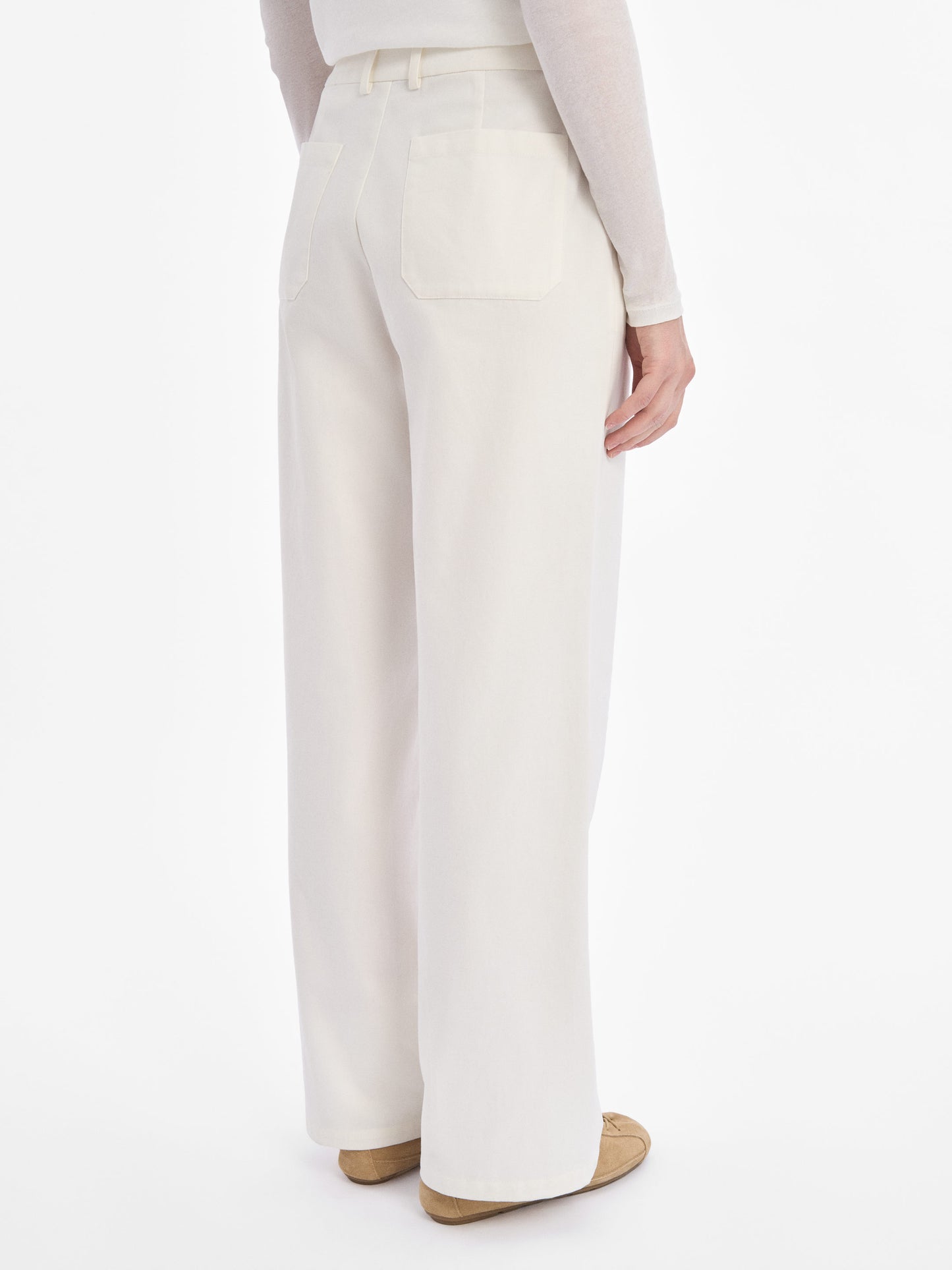 Osonnia white pants ETNODIM