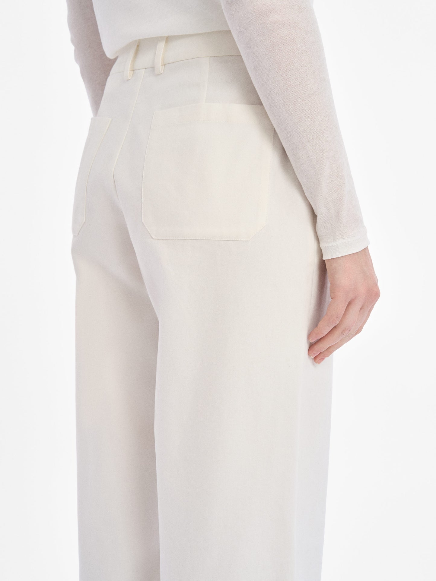 Osonnia white pants ETNODIM