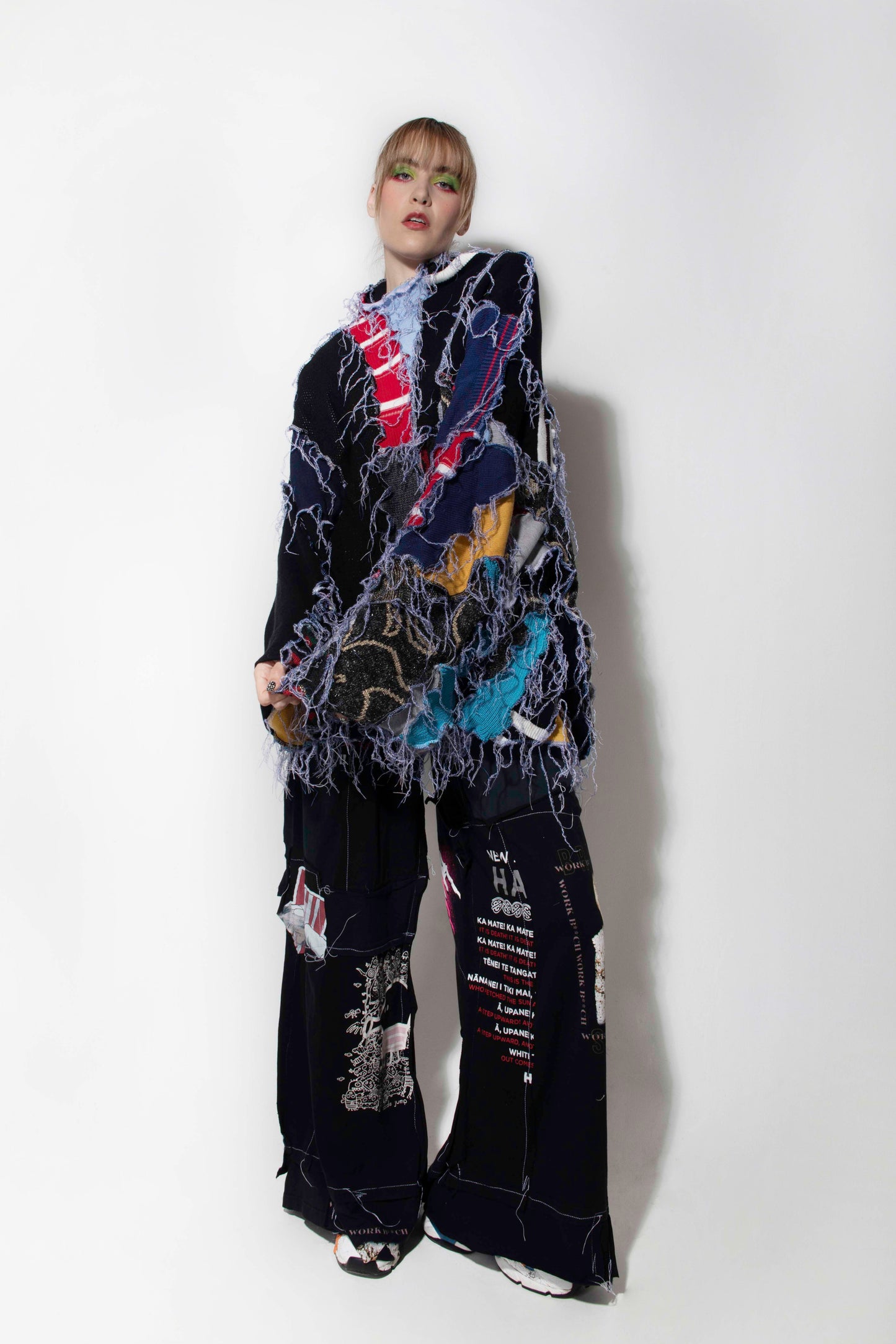 Oversized Fluff Sweatshirt BORBALA