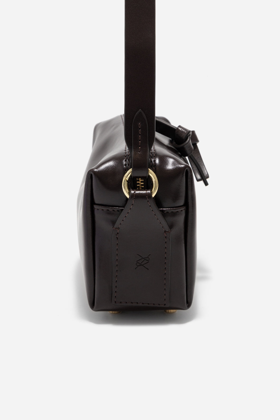 WINONA BAG IN DARK CHOCOLATE /GOLD/ KACHOROVSKA