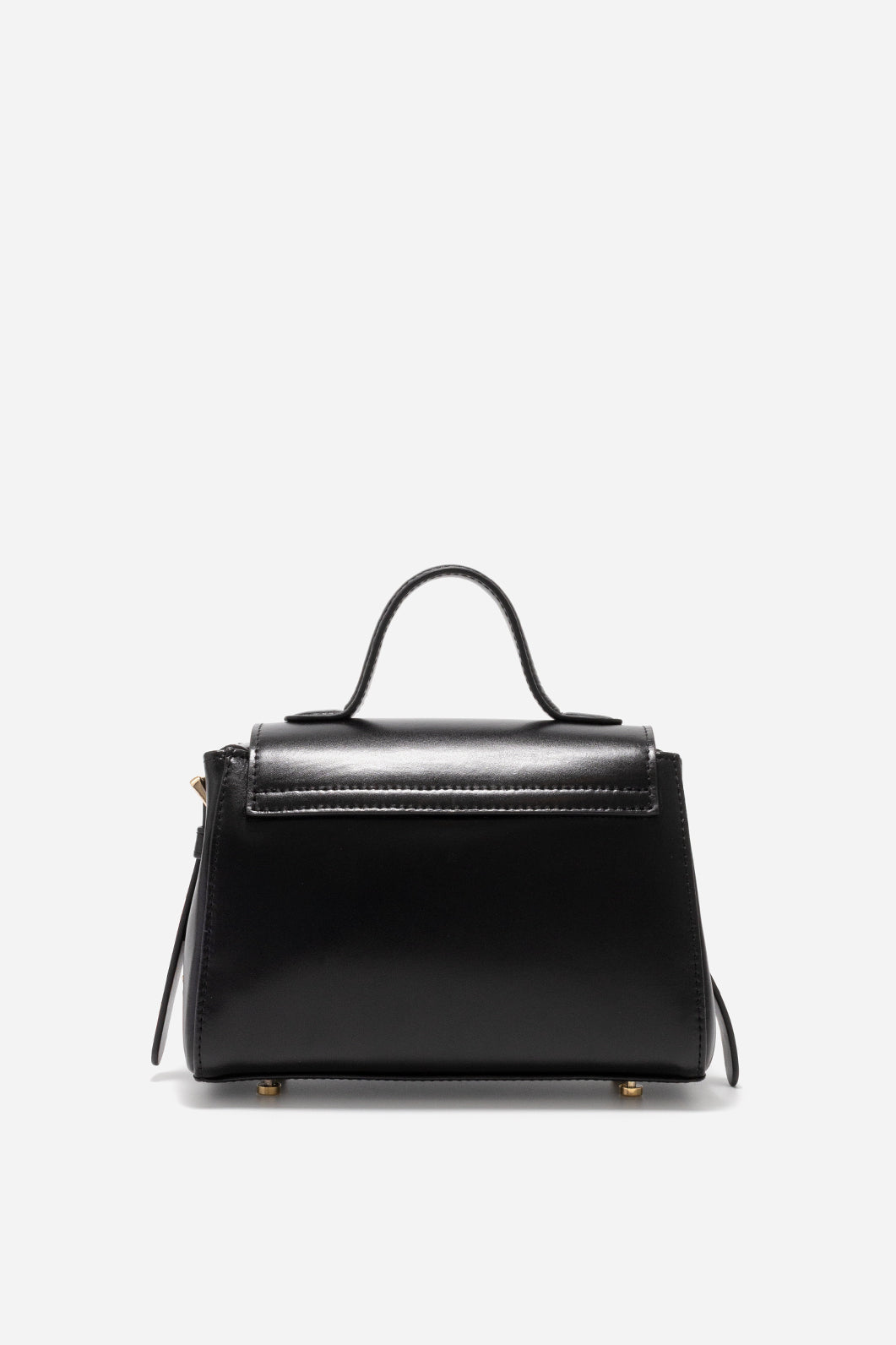 ERNESTINA 20 BLACK BAG /GOLD/ KACHOROVSKA