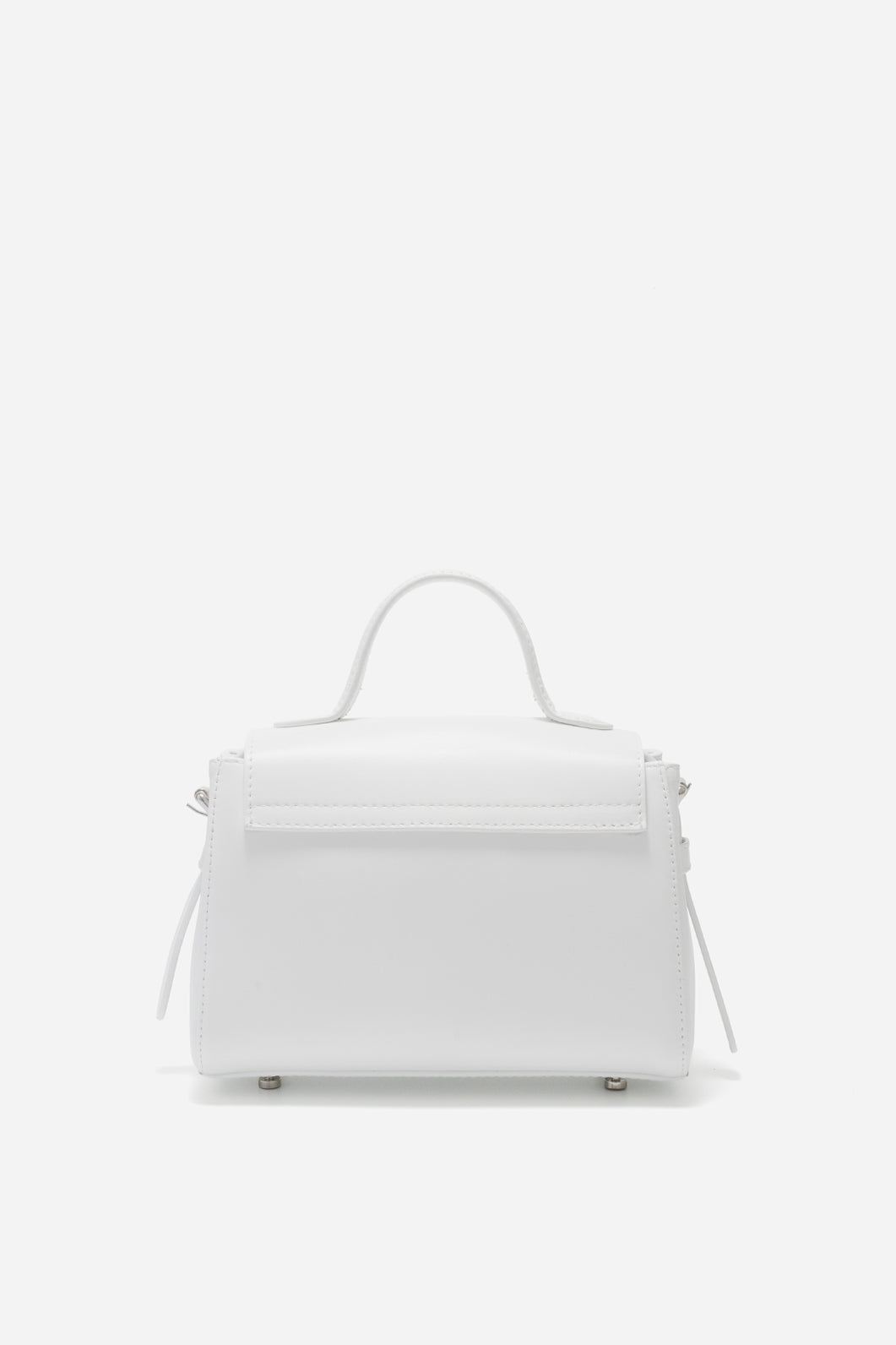 ERNESTINA 20 WHITE BAG /SILVER/ KACHOROVSKA