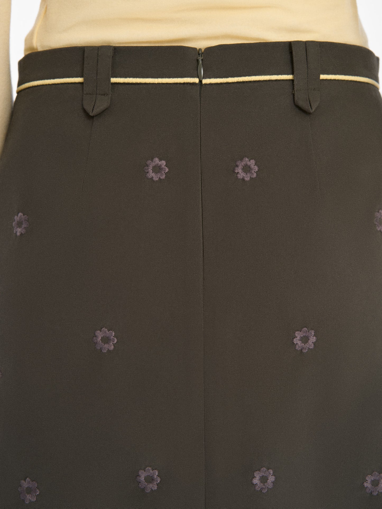 Petra embroidered skirt ETNODIM
