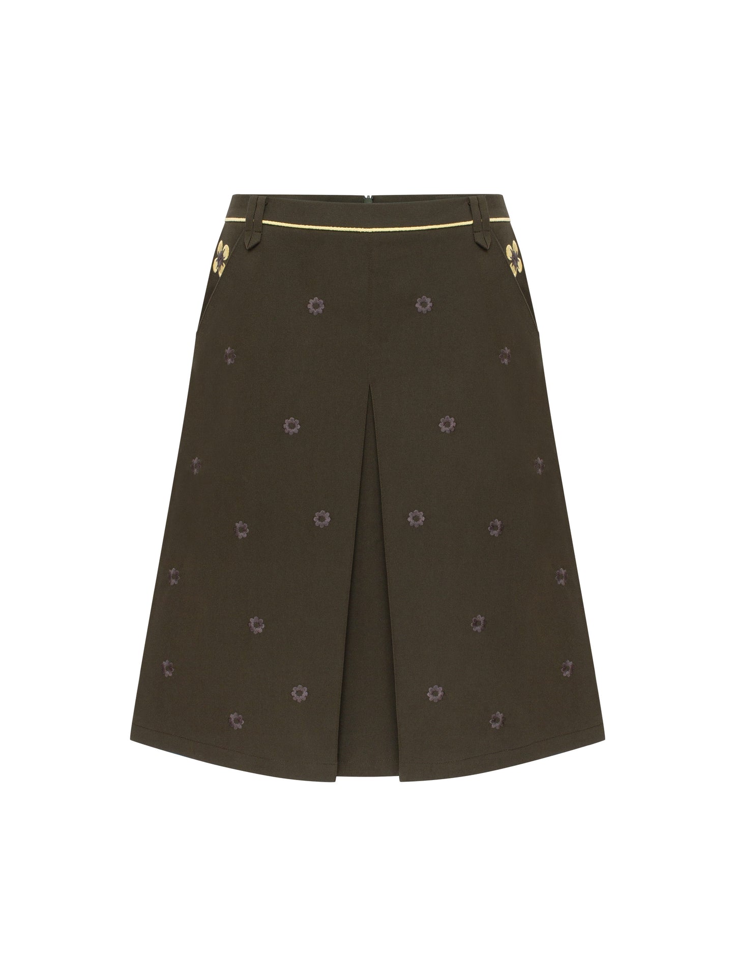Petra embroidered skirt ETNODIM