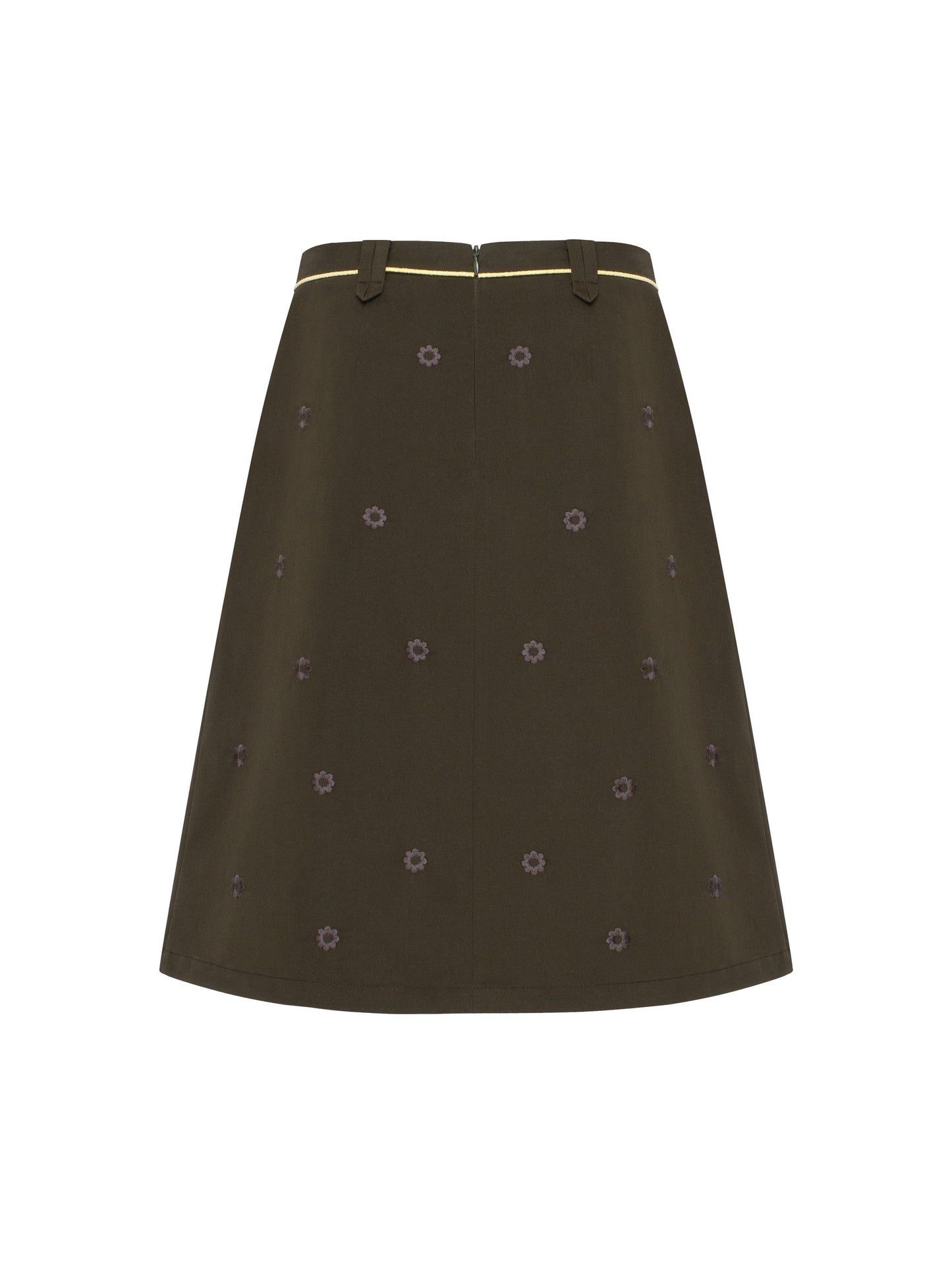 Petra embroidered skirt ETNODIM
