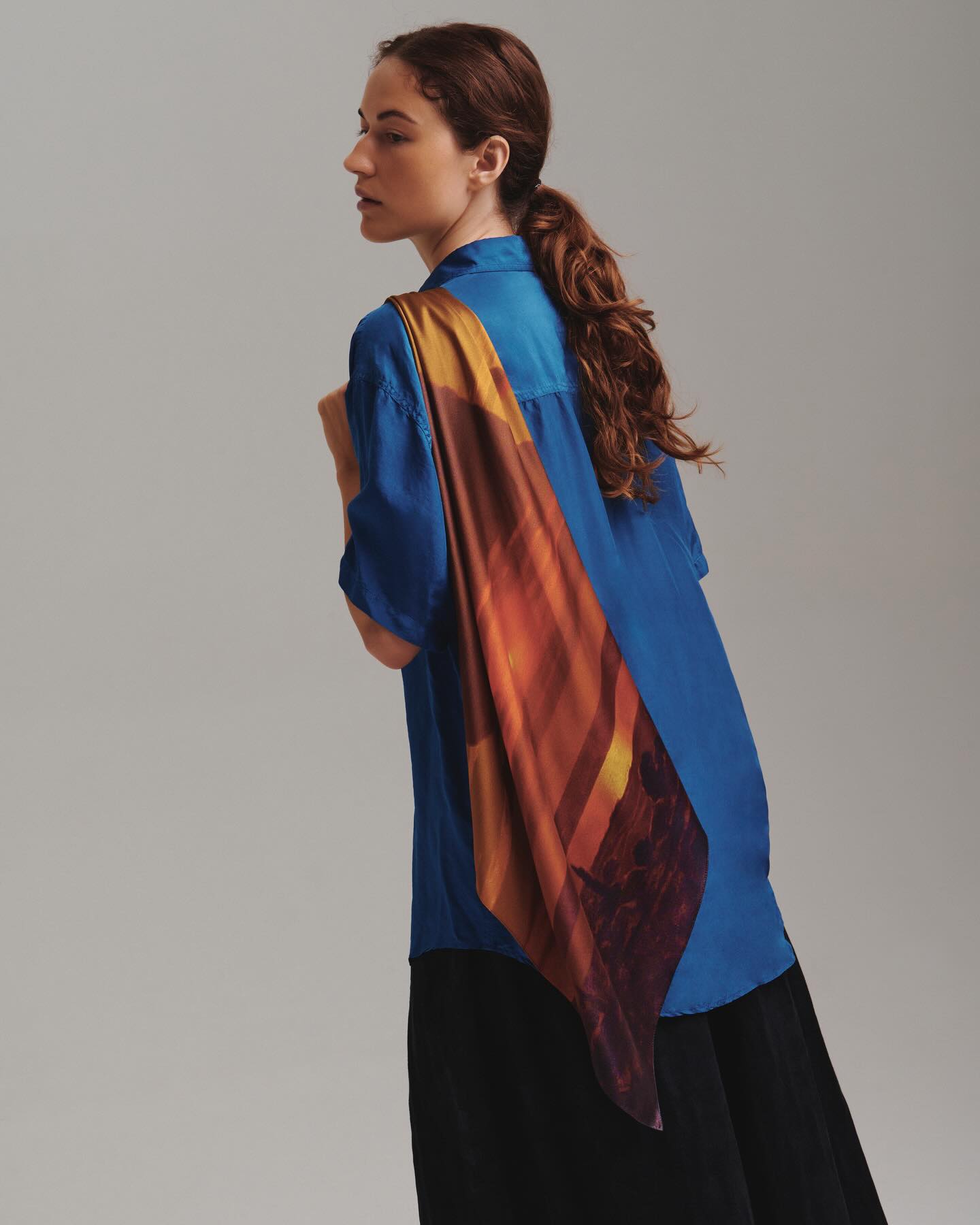 Silk Scarf Archip Kuindzhi OLIZ