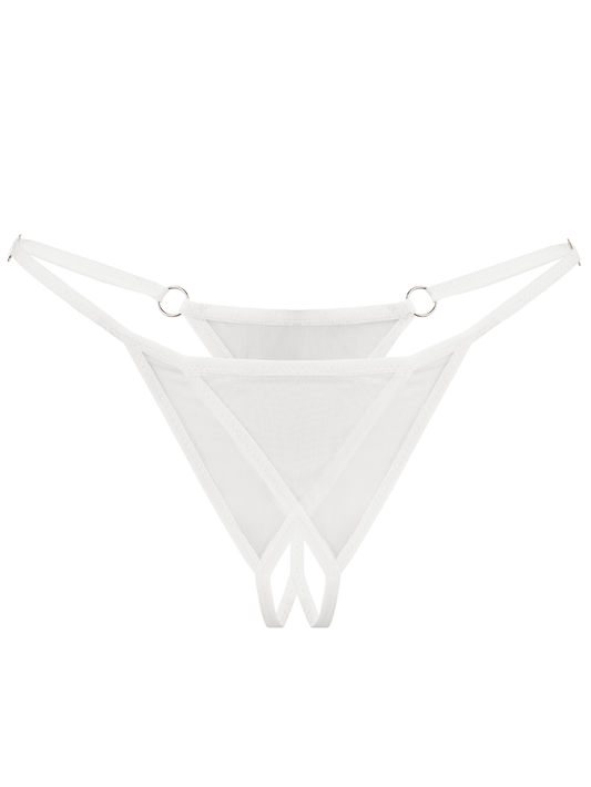 Play White Panties FOX LINGERIE