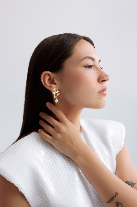 Earrings Rosa Pearl SAMOKISH