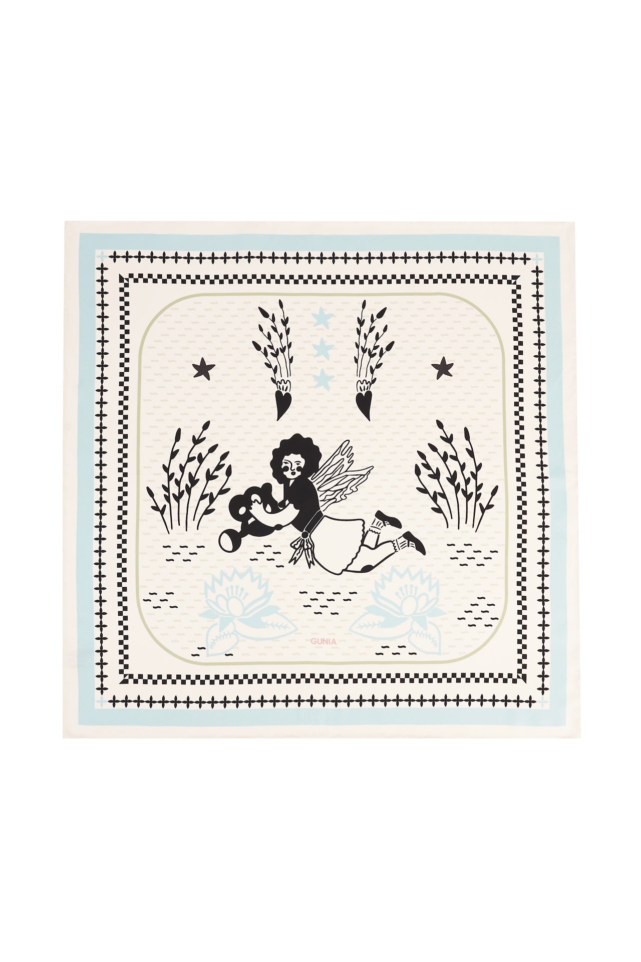 Lily Silk Headscarf GUNIA PROJECT