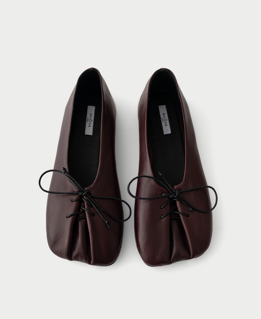 Origami Ballerinas Burgundy HVOYA