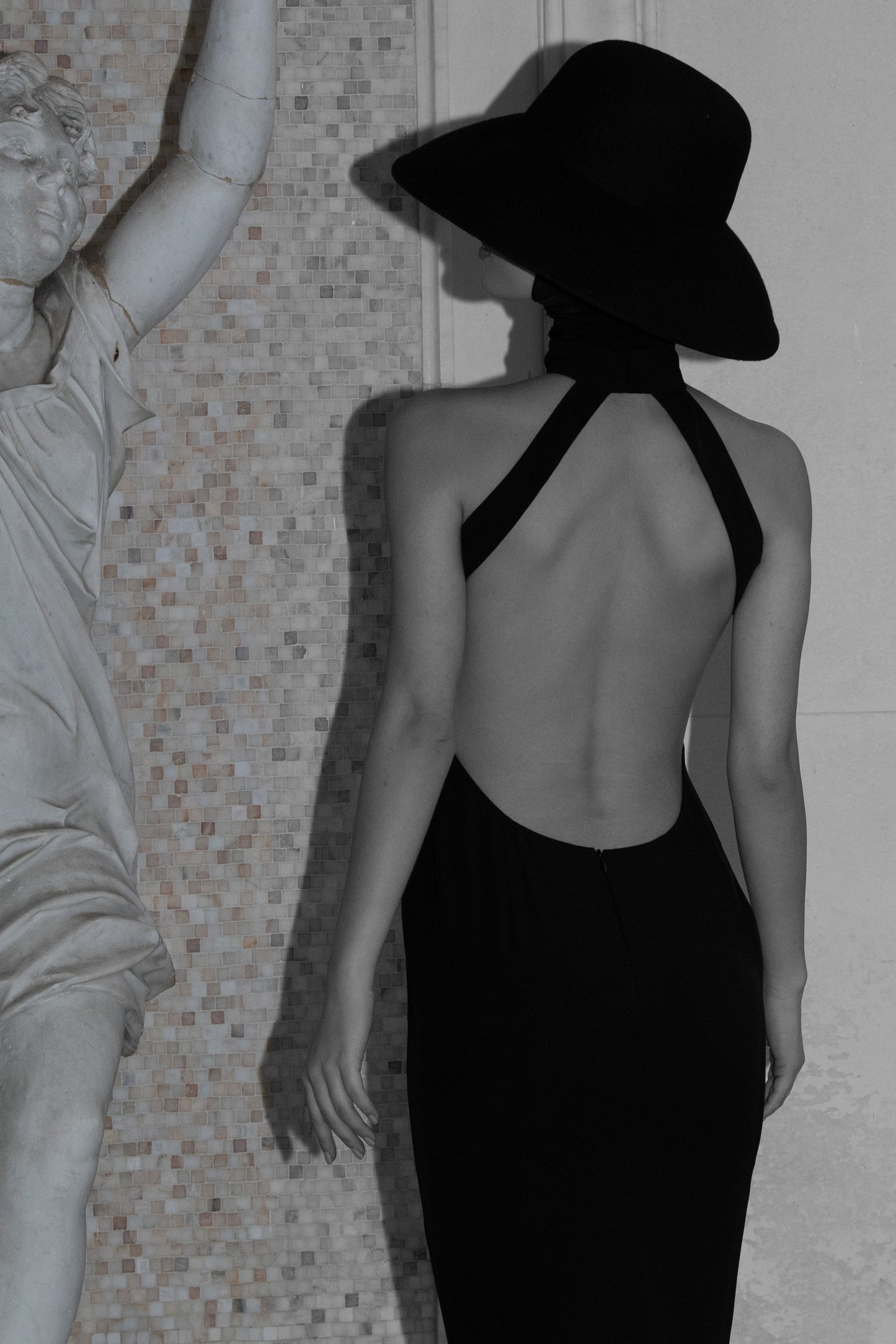 Open-Back Midi Dress VESTIAIRE D'UN OISEAU LIBRE