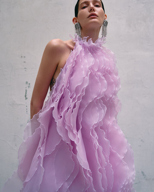 Wave Lavender Dress J’AMEMME