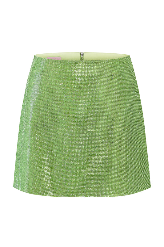 CAMILLE SKIRT NEON GREEN NUÉ