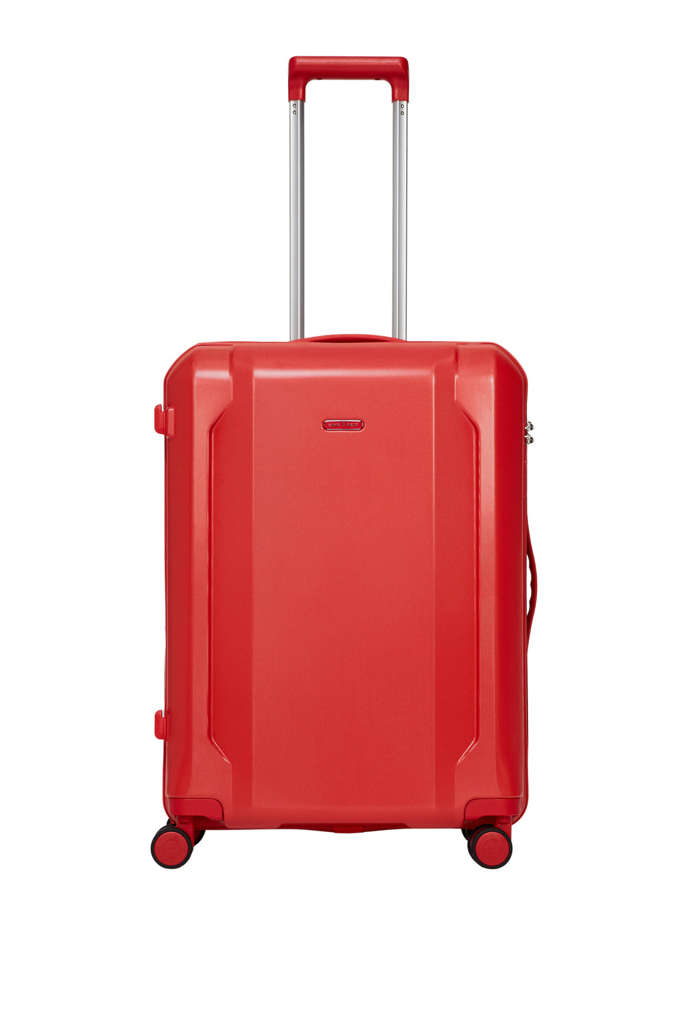 Smart suitcase Medium size Red Kiss HAVE A REST