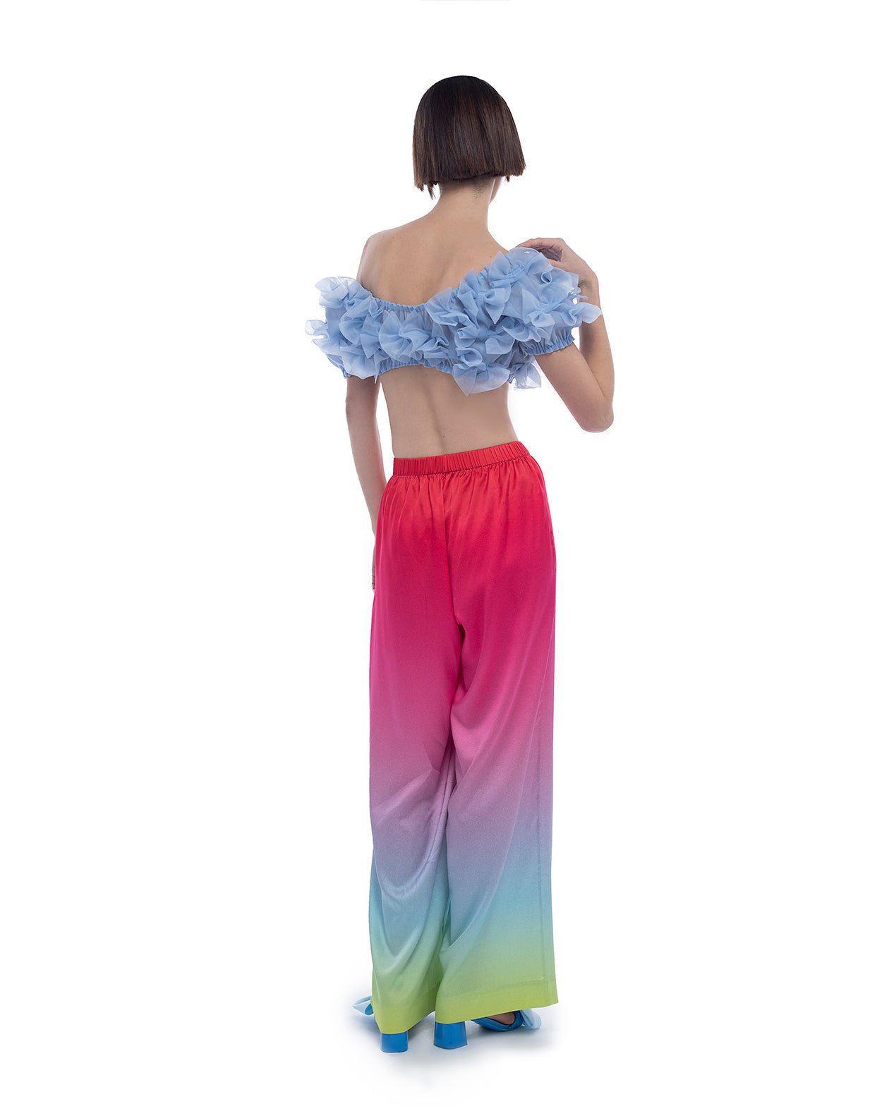 Silk rainbow Pants PASKAL