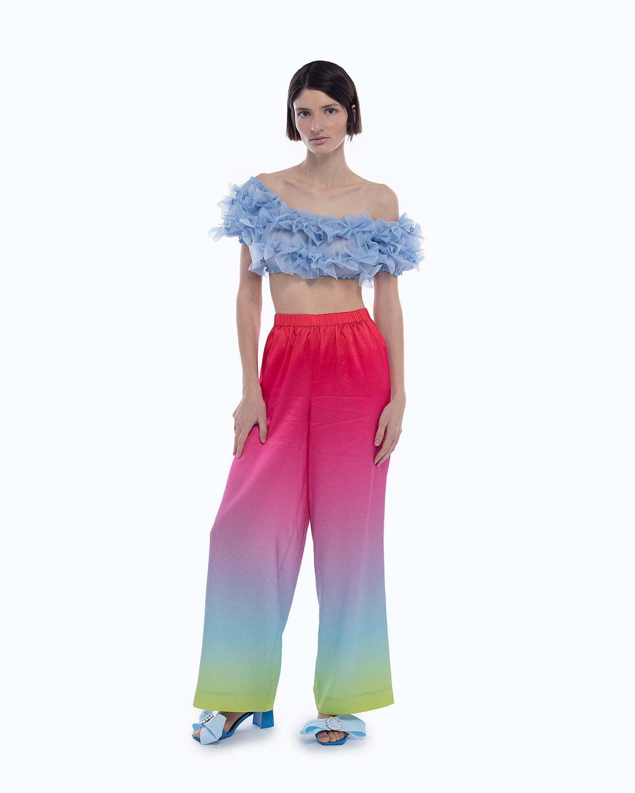 Silk rainbow Pants PASKAL