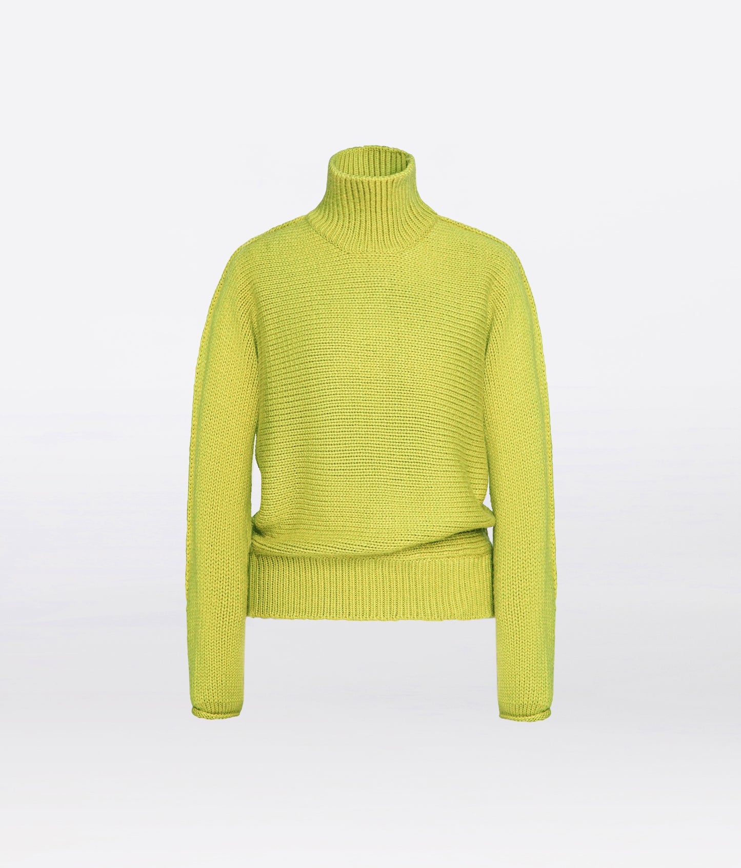 Green Sweater ELENA BURENINA