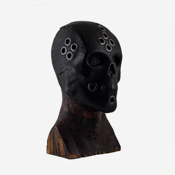Technoshaman Black Skull Mask Bob Basset