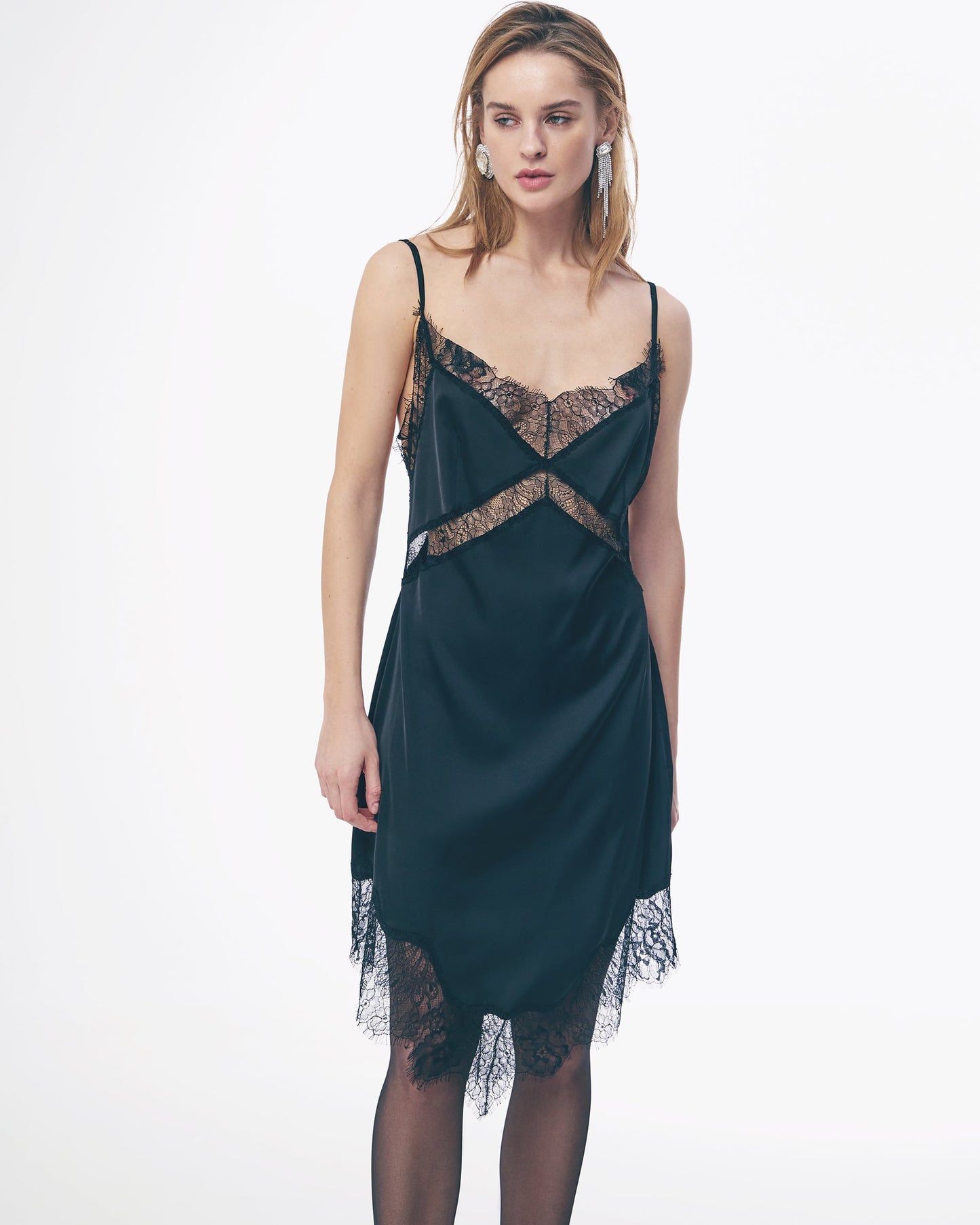 Dress with lace GASANOVA