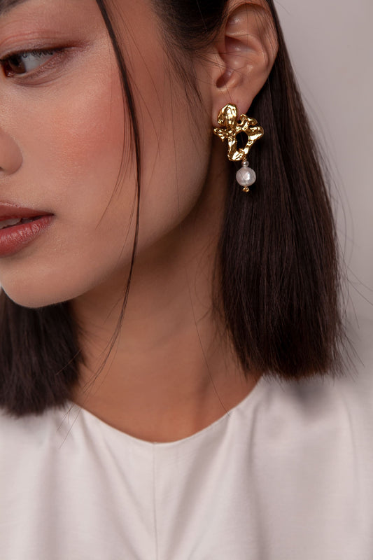 Earrings Rosa Pearl SAMOKISH