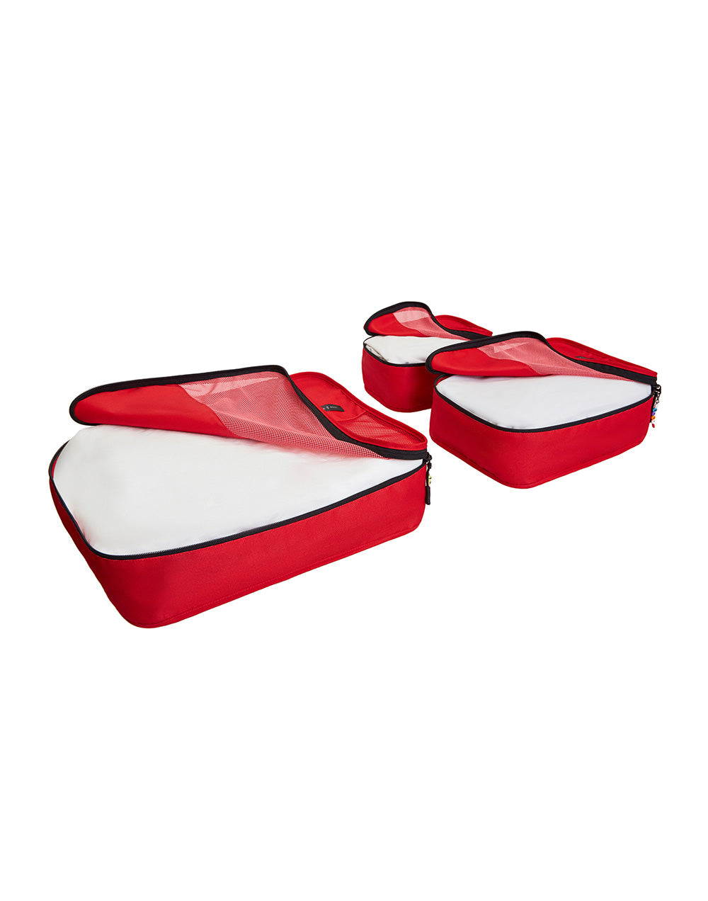 Set Of Organizers For Clothes Eco Travel Red Kiss HAVE A REST