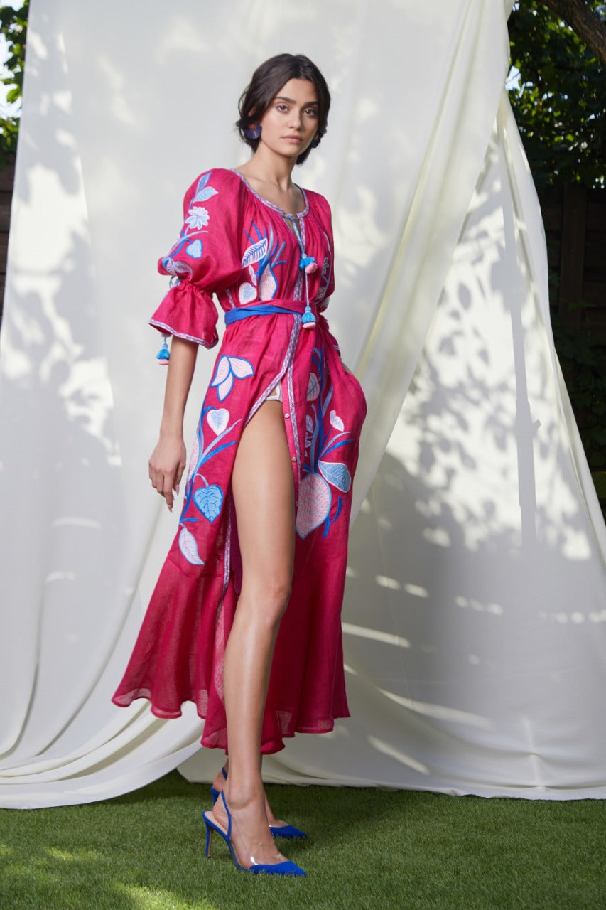 Eden Fuchsia Maxi Dress FOBERINI Eden Fuchsia Maxi Dress FOBERINI
