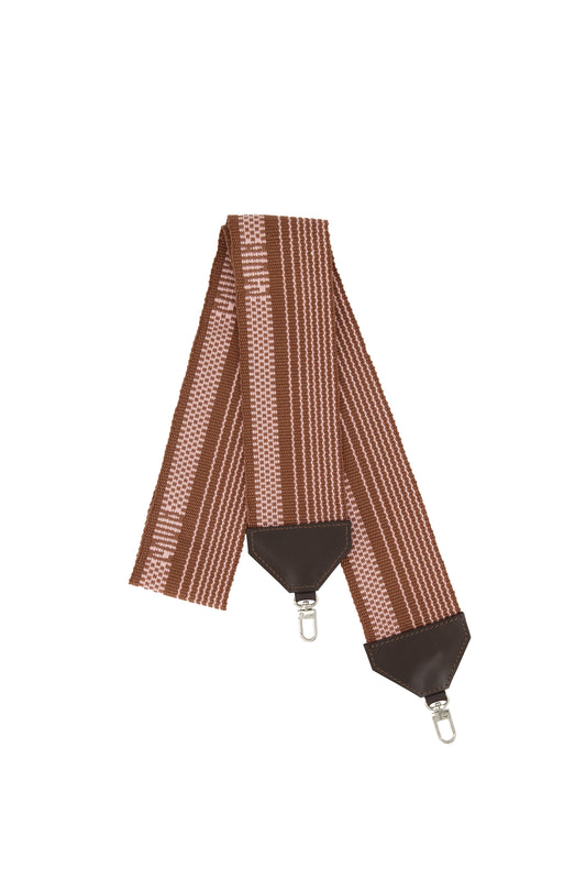 Woven phone Strap brown-pink GUNIA PROJECT